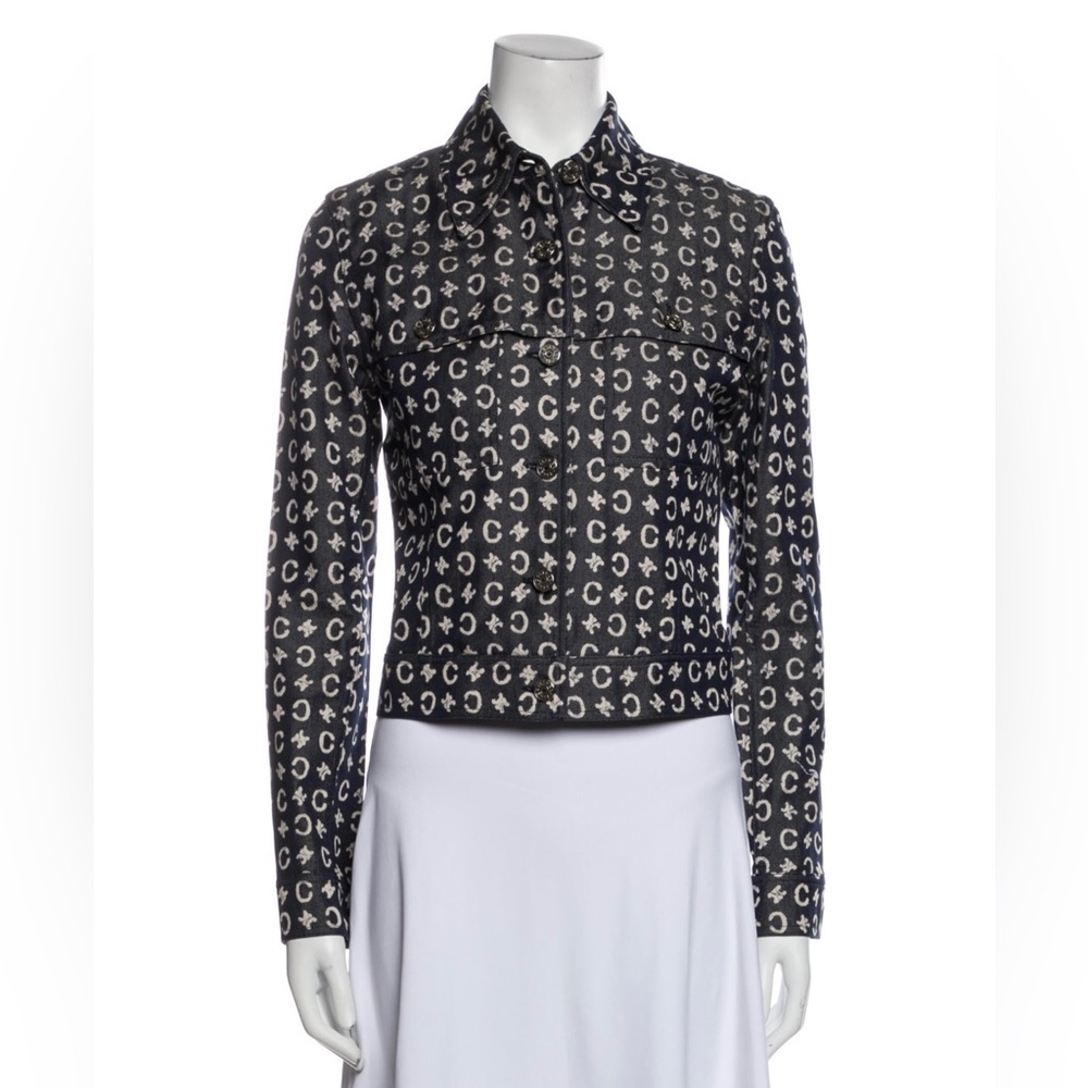 celine printed jacket